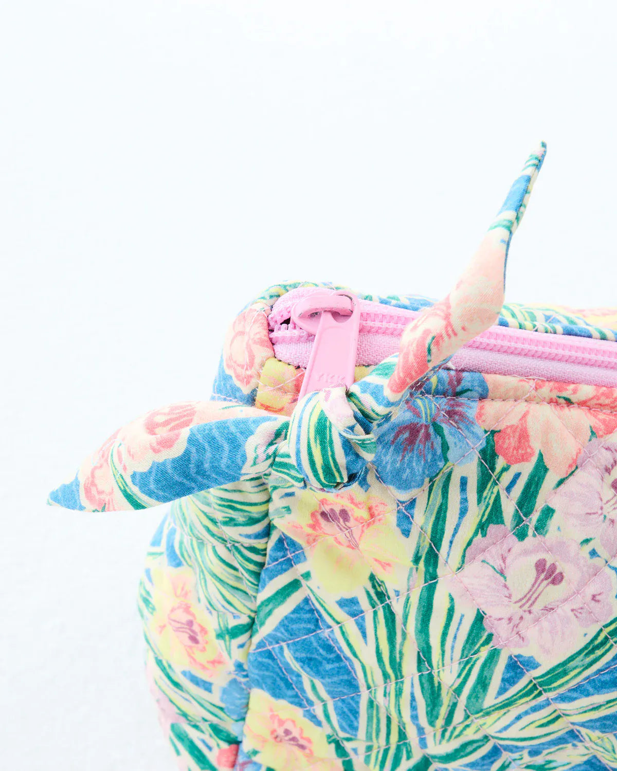Kip&Co x Anna Spiro Gladiolus Quilted Cotton Toiletry Purse