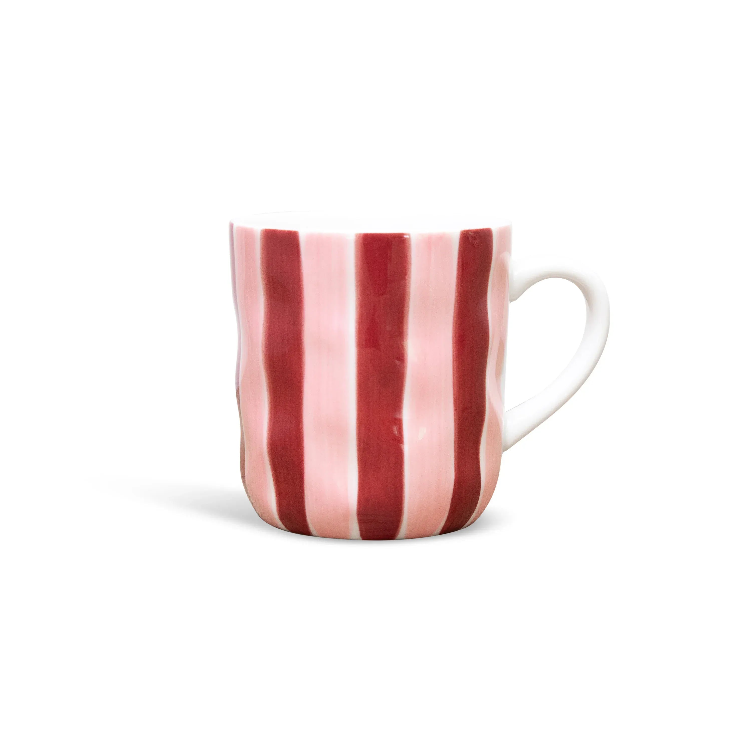 Mug | Pink + Burgundy Stripe