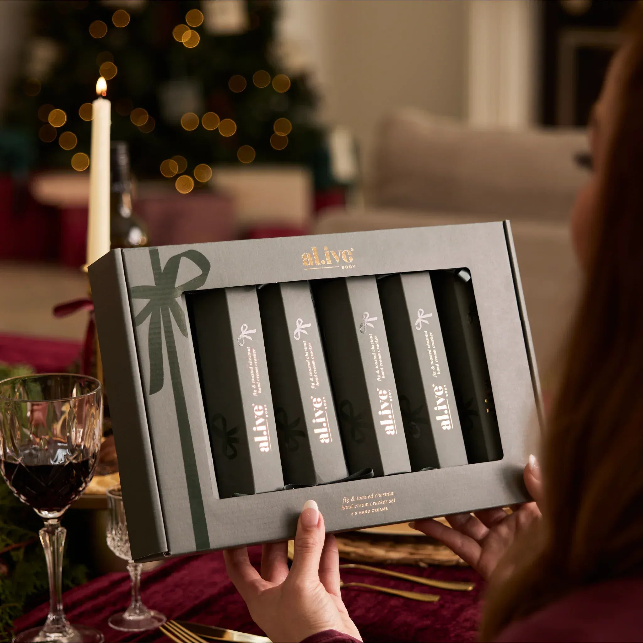 Hand Cream Cracker | Fig + Toasted Chestnut Set