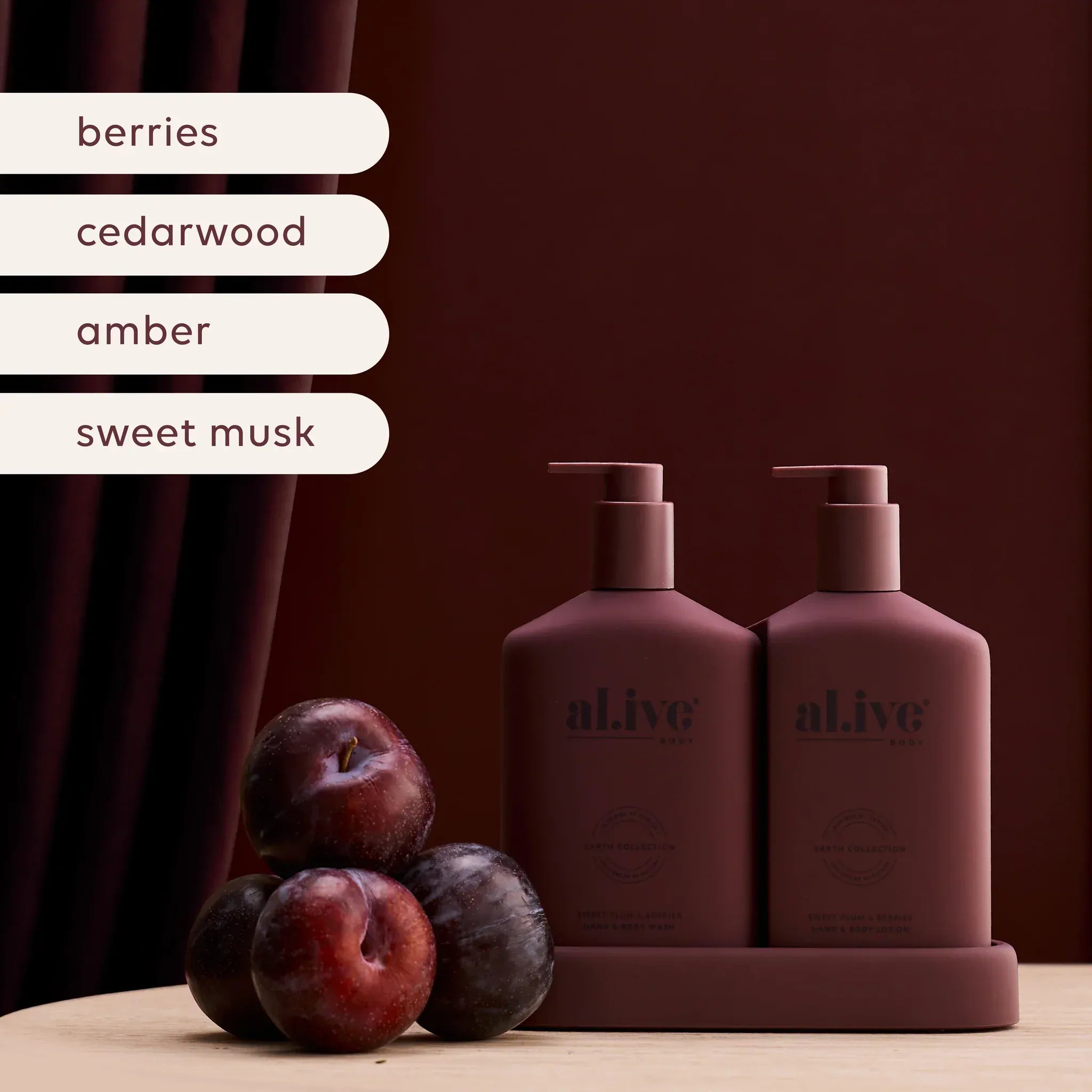 Transformative Wash | Lotion Duo | Sweet Plum + Berries