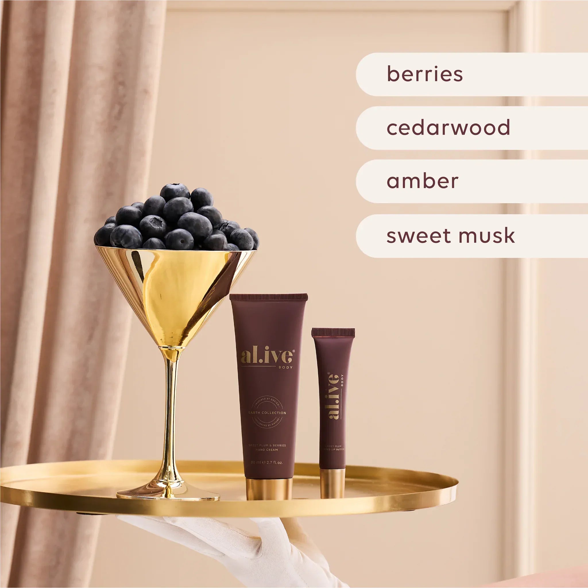 Hand + Lip Gift Set | Sweet Plum + Berries