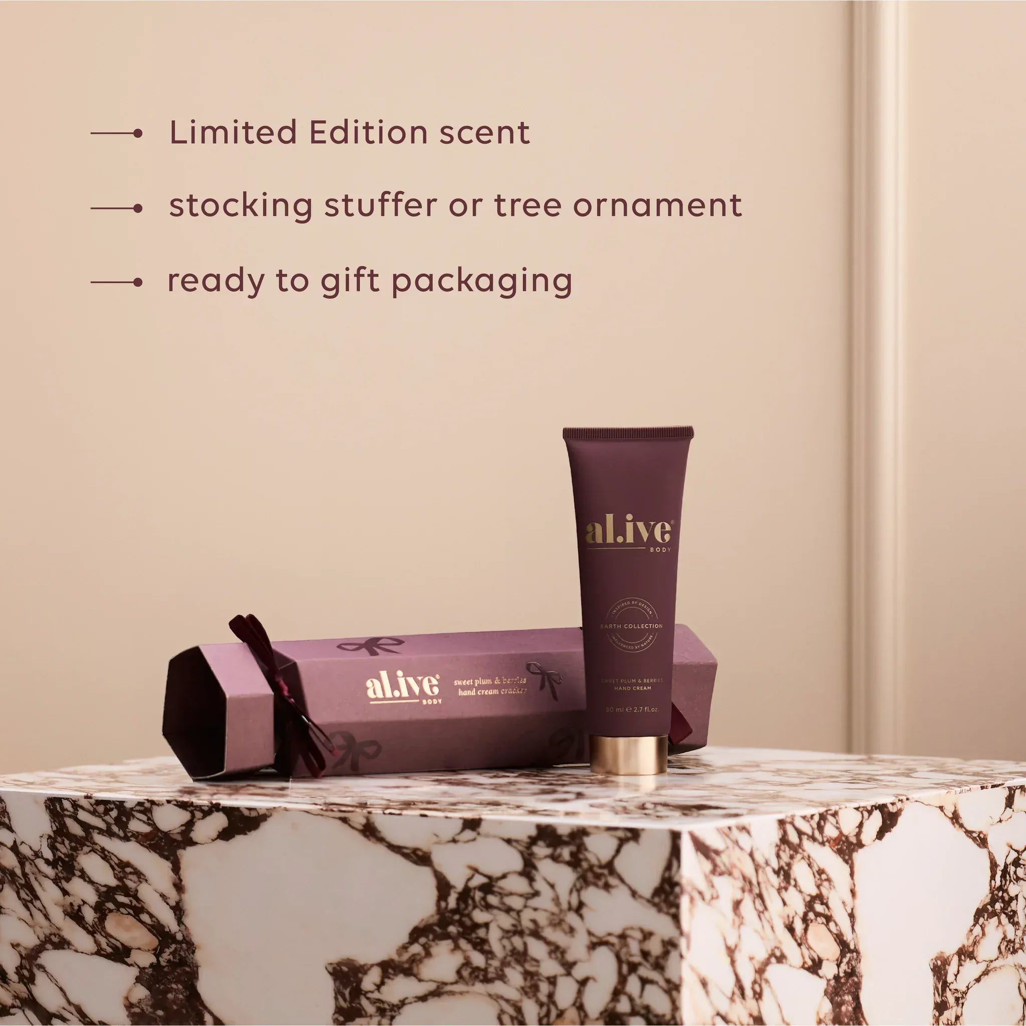 Hand Cream Cracker | Sweet Plum + Berries