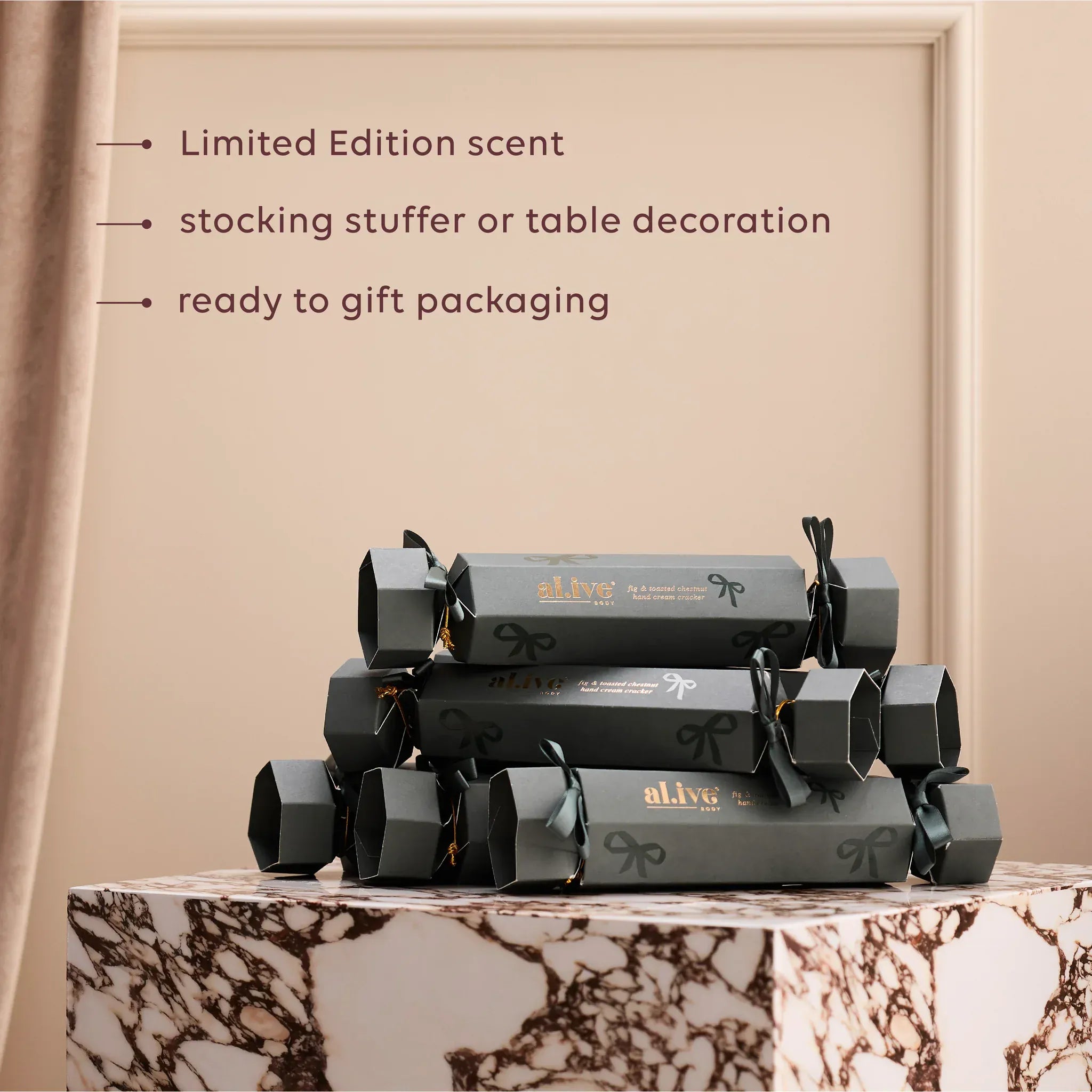 Hand Cream Cracker | Fig + Toasted Chestnut Set