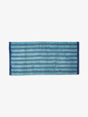 Blue Stripe Reversible Long Bath Mat