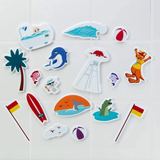 Mizzie Bath Foam Stickies