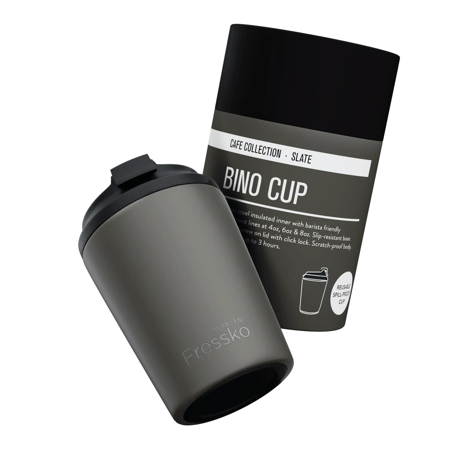 Bino 8oz | Slate