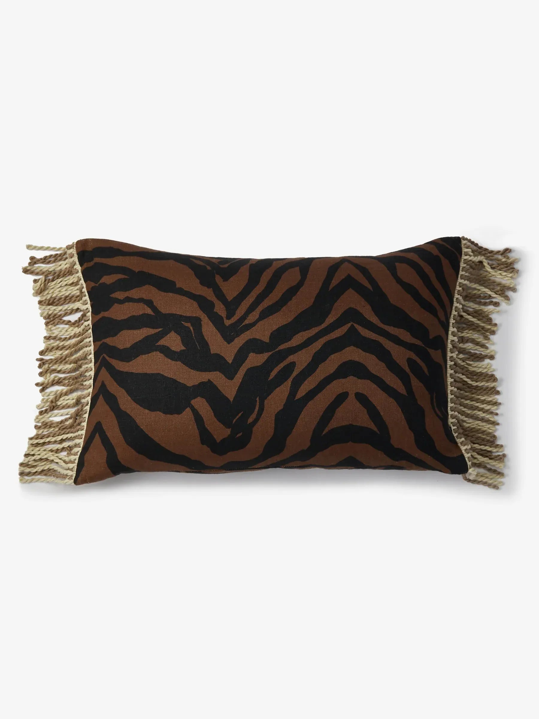 Zebra Chocolate Cushion