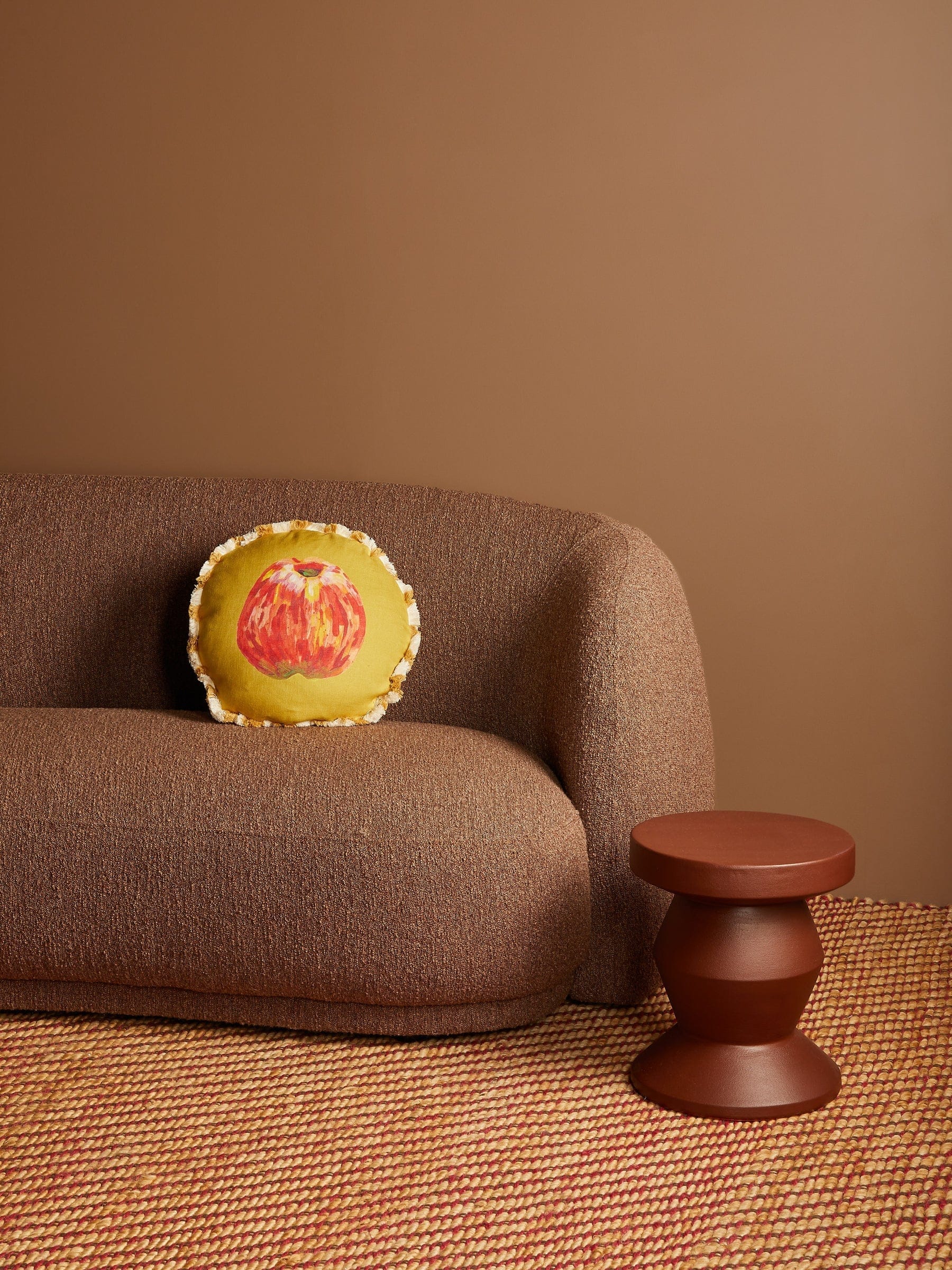 Round Apple Cushion