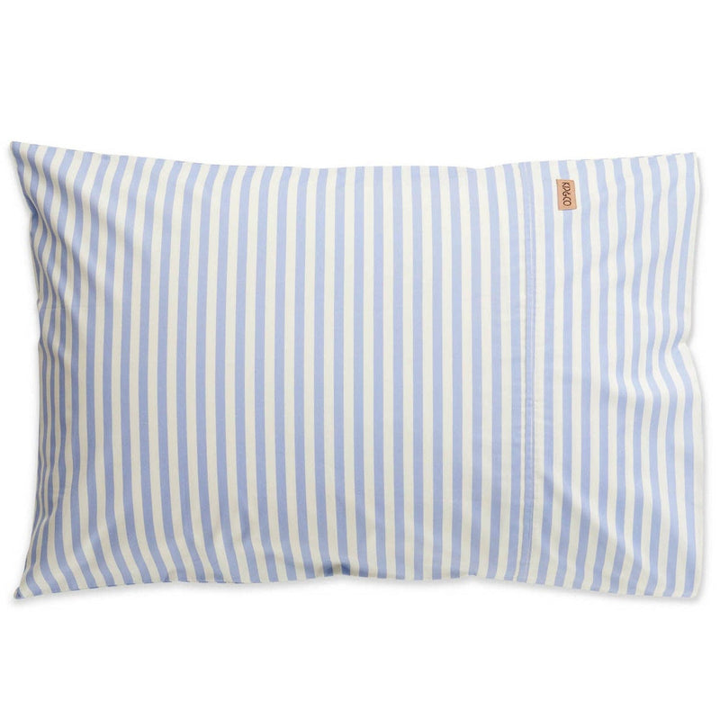 Seaside Stripe Organic Cotton Pillowcases 2P std set