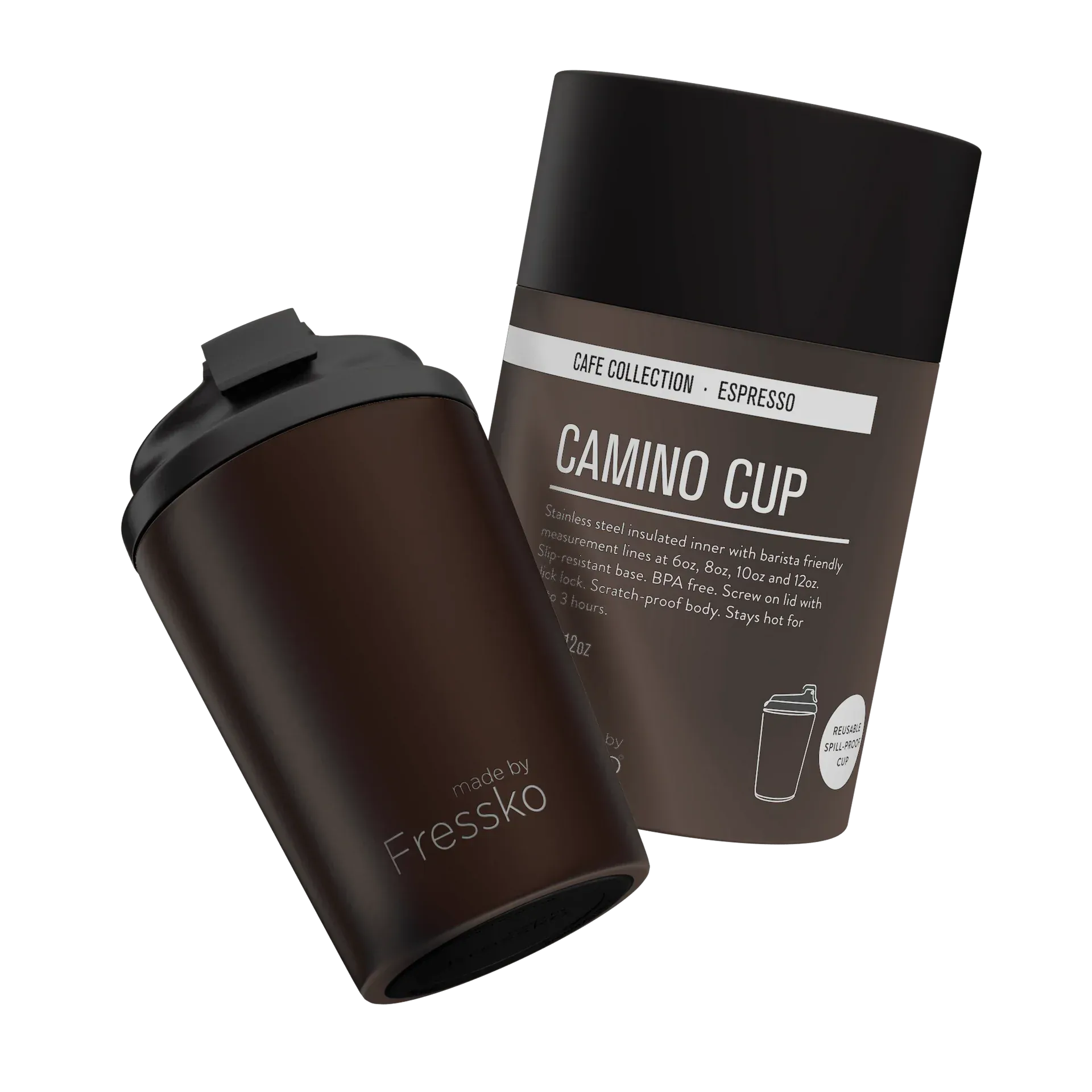 Ceramic Camino 12oz | Espresso