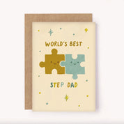 World's Best Step Dad Card
