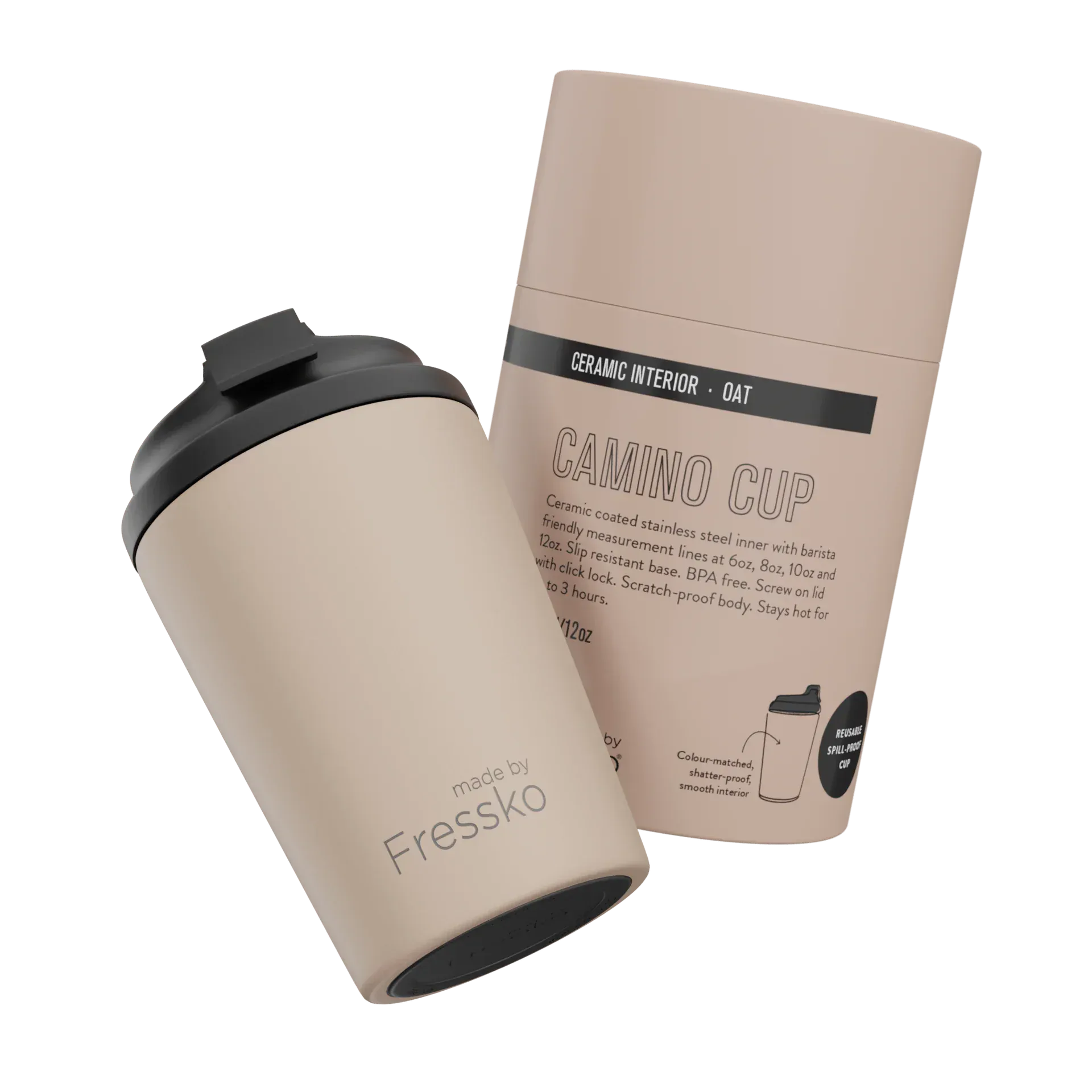 Ceramic Camino 12oz/340ml | Oat