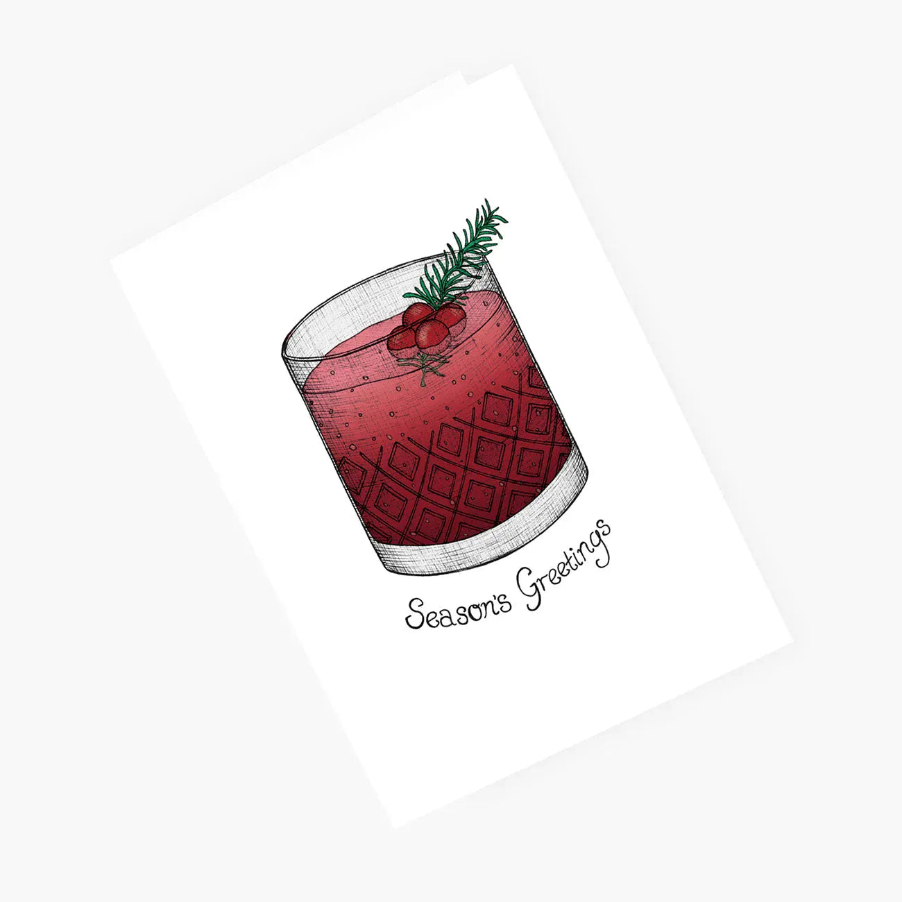 Greeting Card | Christmas Cocktail