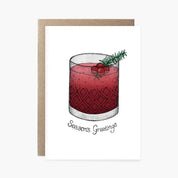 Greeting Card | Christmas Cocktail