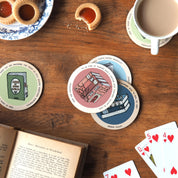 Book Coasters | Pack of 4