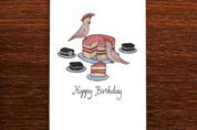Birthday Card | Cockatoos and Cake