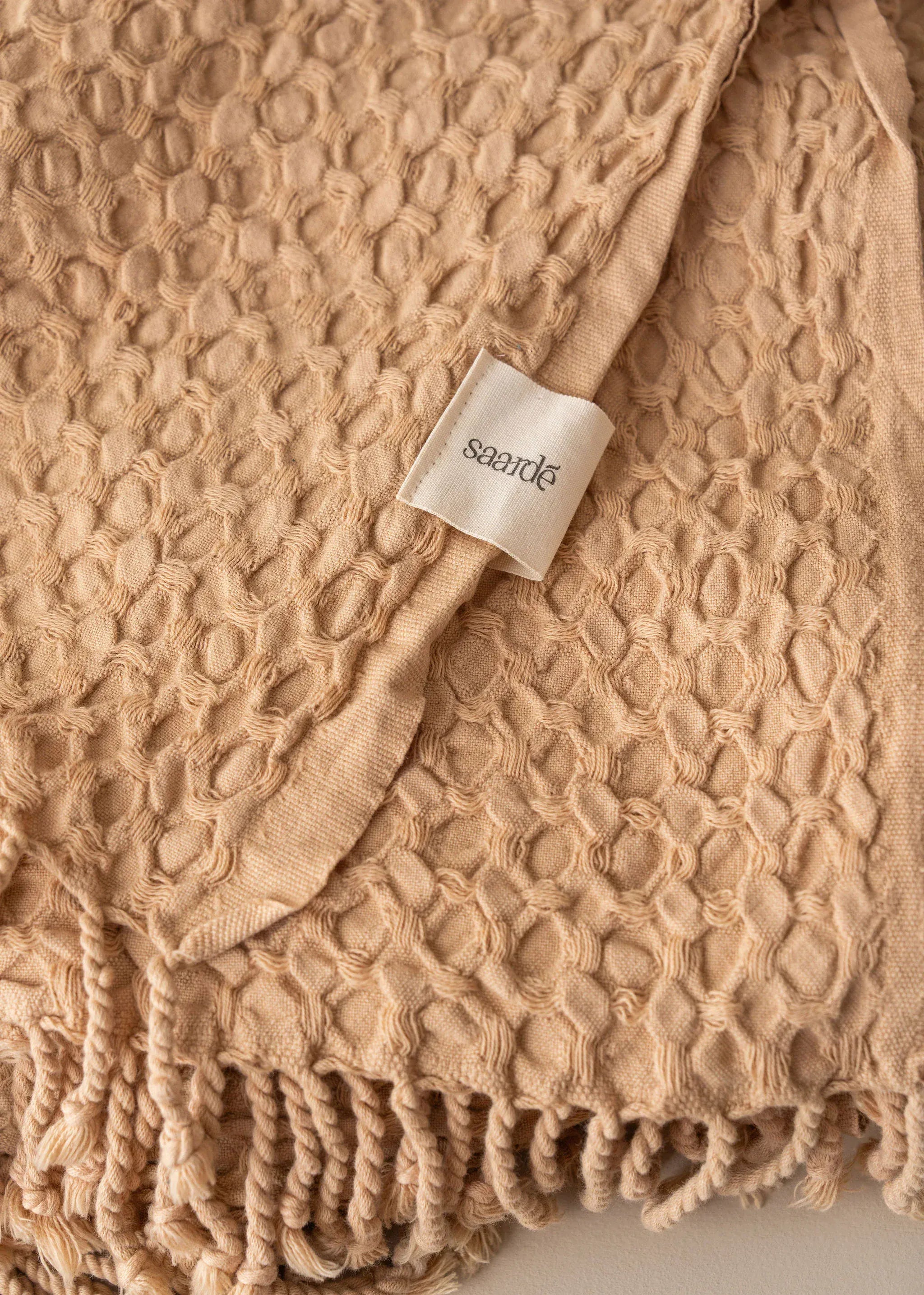 Corfu Cotton Throw | Nutmeg