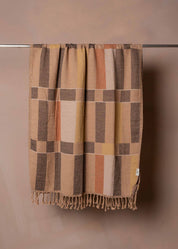 Karo Turkish Beach Towel | Black/Terracotta