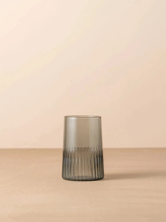 Karios Large Water Glass - Set of 2 (Smoke)