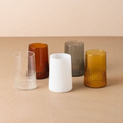 Kairos Water Glass - Smoke (Set of 2)