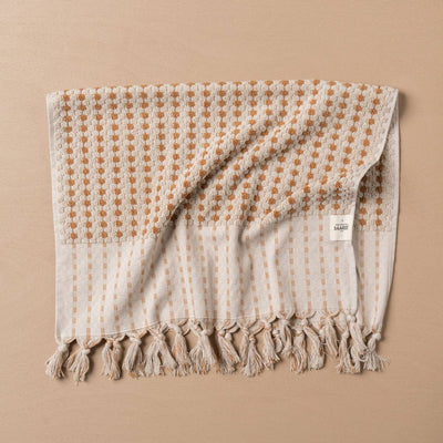 Chickpea Bath Mat - Stone/Terracotta