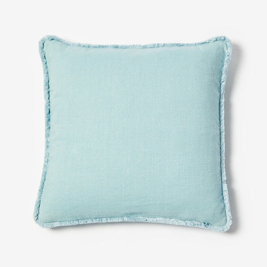 Levan Blue 60cm Linen Cotton Cushion