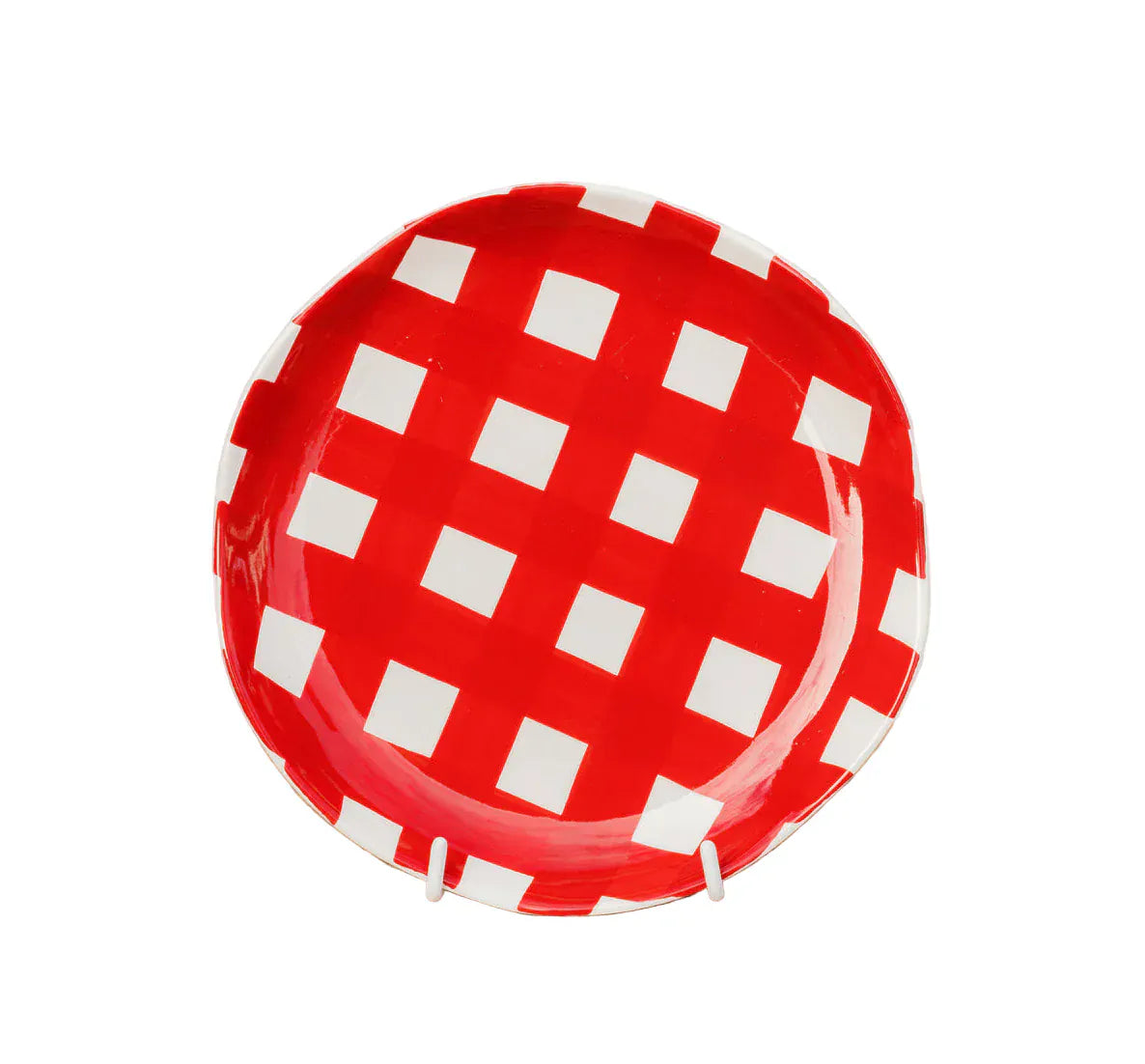 Side Plate | Red Gingham