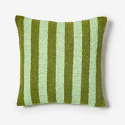 Boucle Stripe Olive Cushion