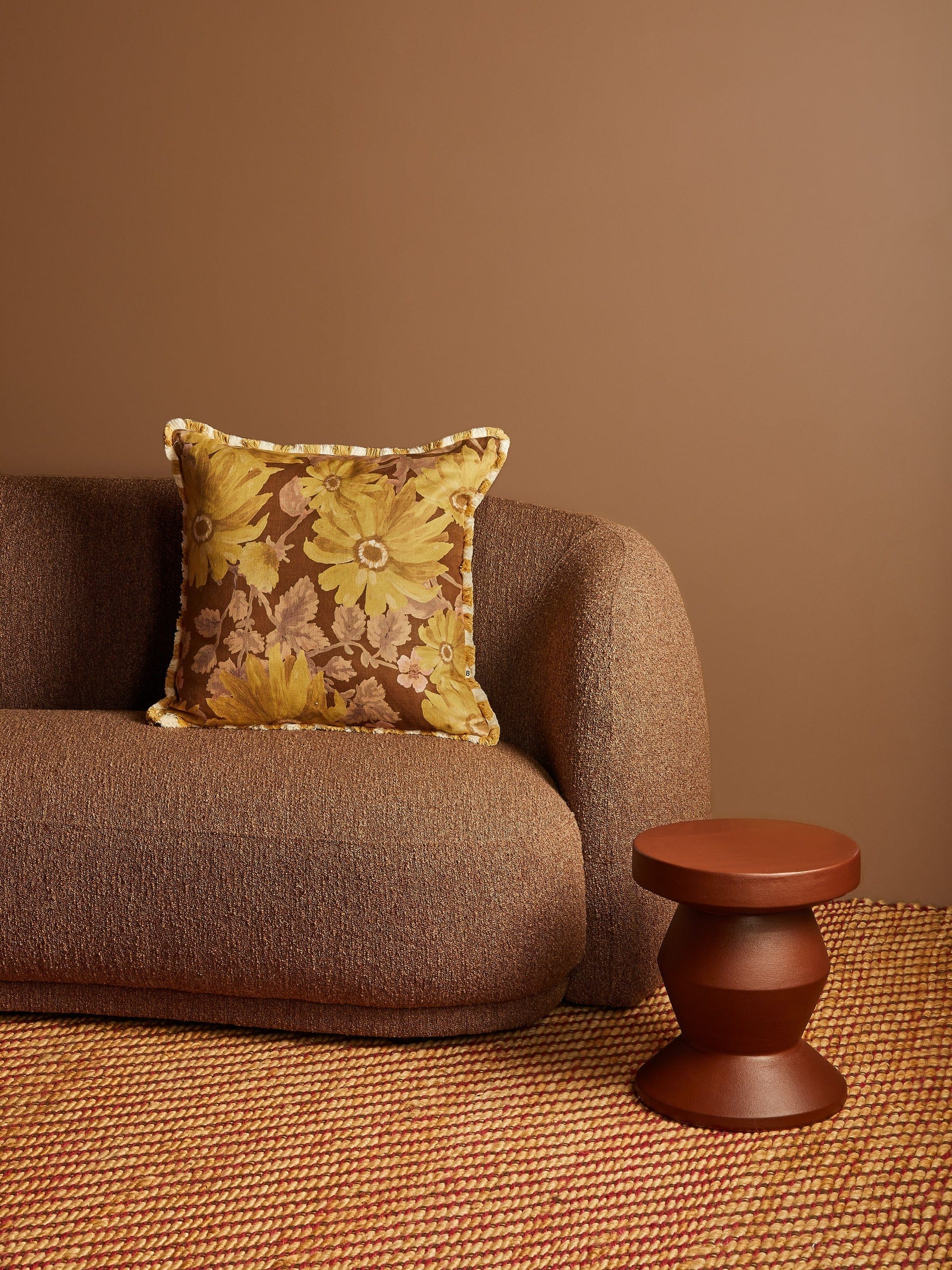 Marigold Mustard Cushion