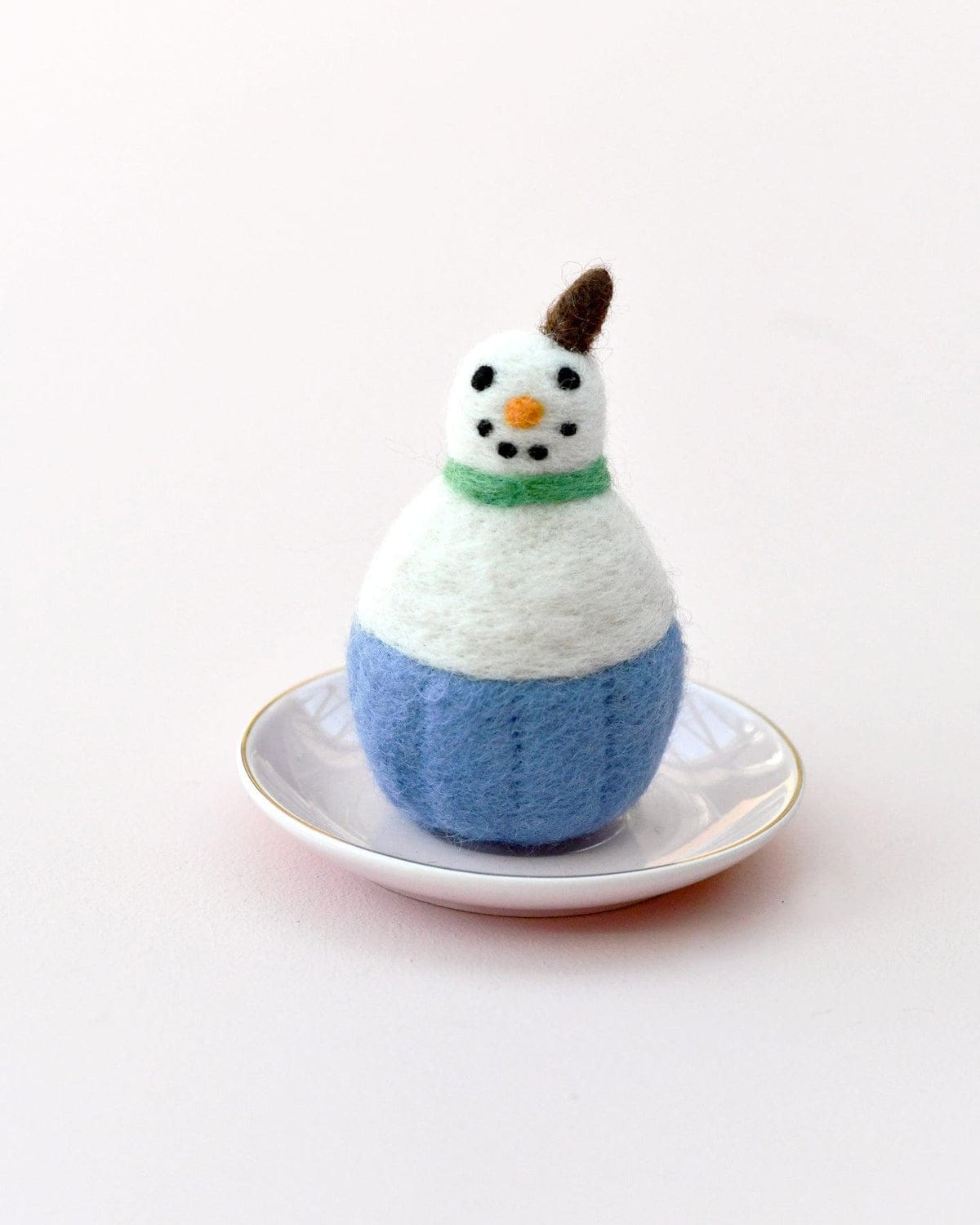 Felt Cupcake | Snowman