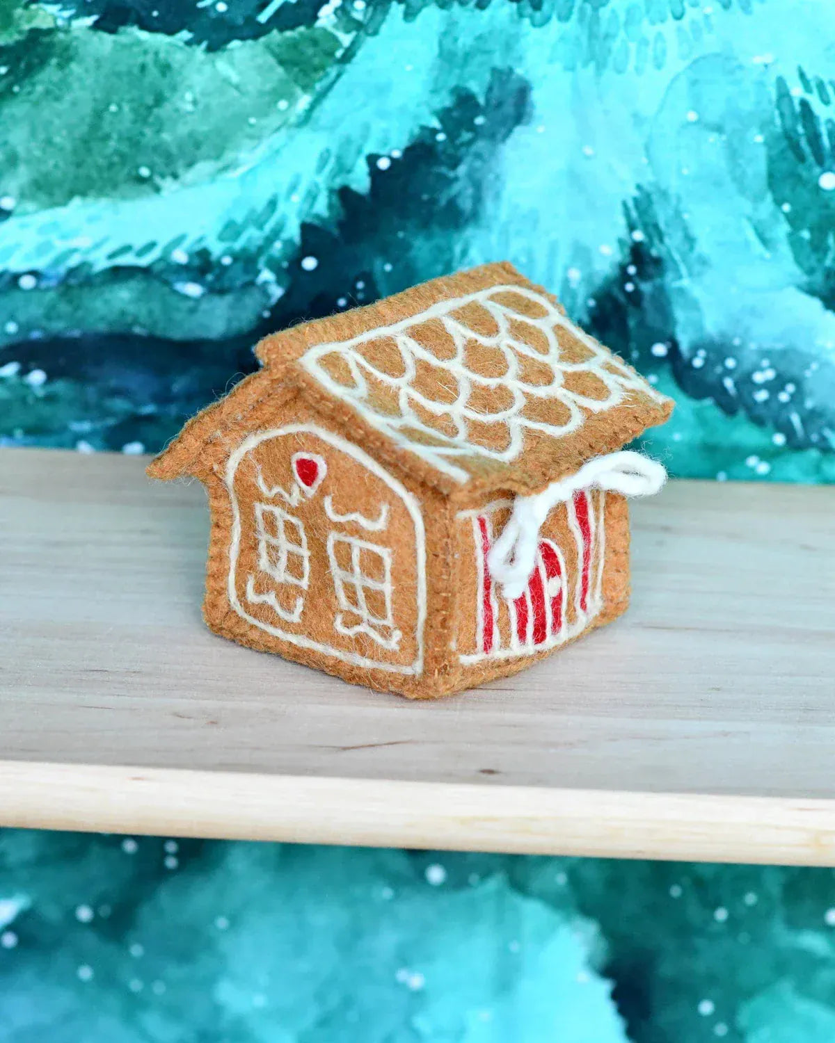 Felt Gingerbread House | Red Door