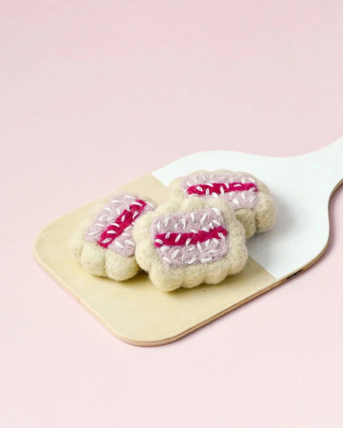 Felt Iced Vovo Biscuits | Set of 3