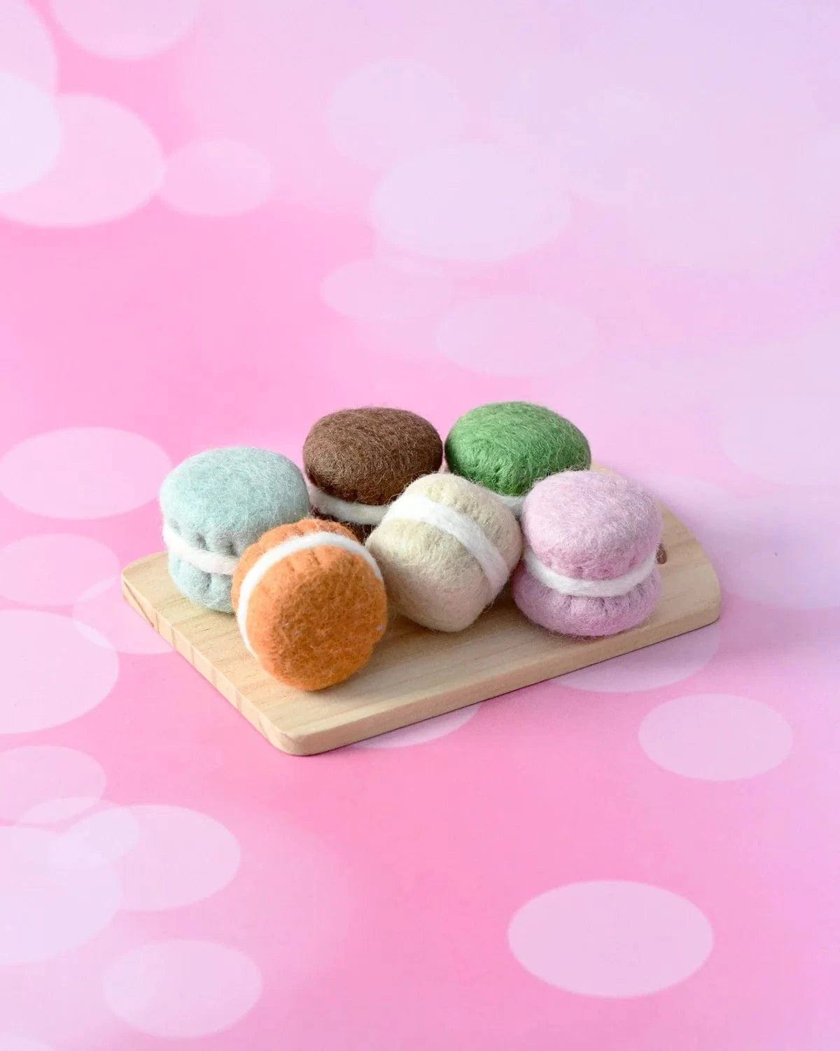 Felt Macarons A | Set of 6