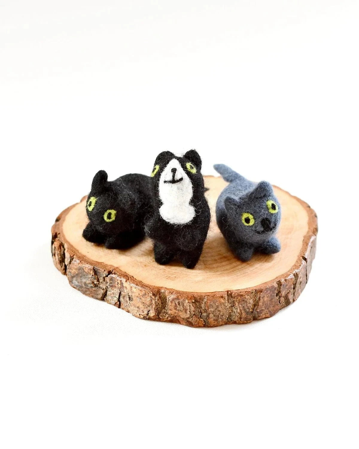 Felt Cats | 3 Cats