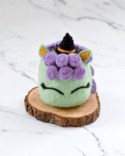 Felt Halloween Unicorn Cake