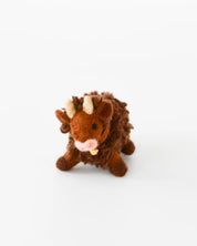Felt Highland Cow Toy | Dark Brown