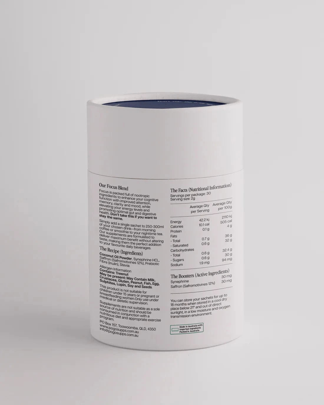 30 day cylinder | Focus