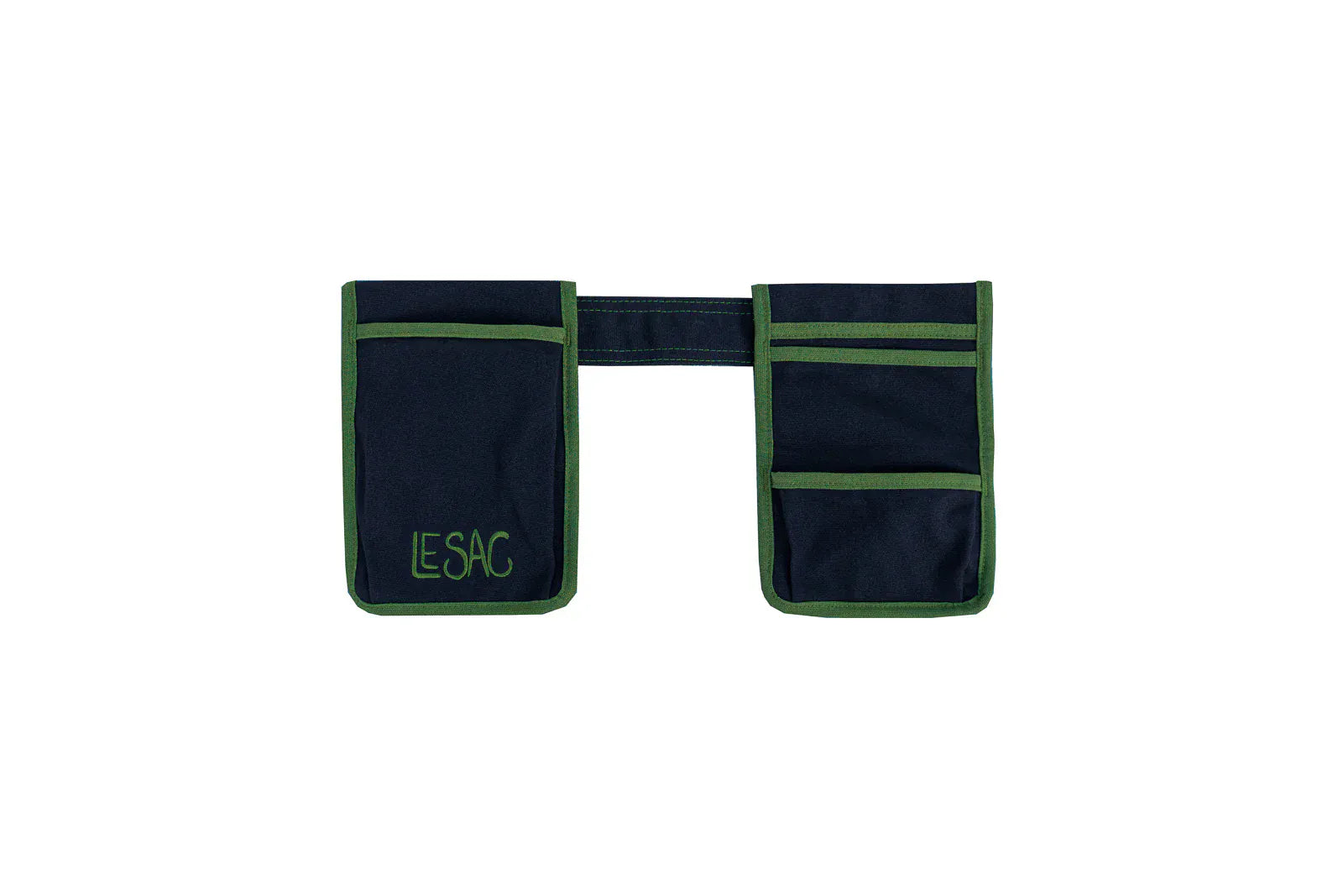 Le Sac Navy w/Green Trim