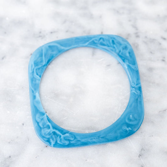 Geo Resin Stacking Bangle
