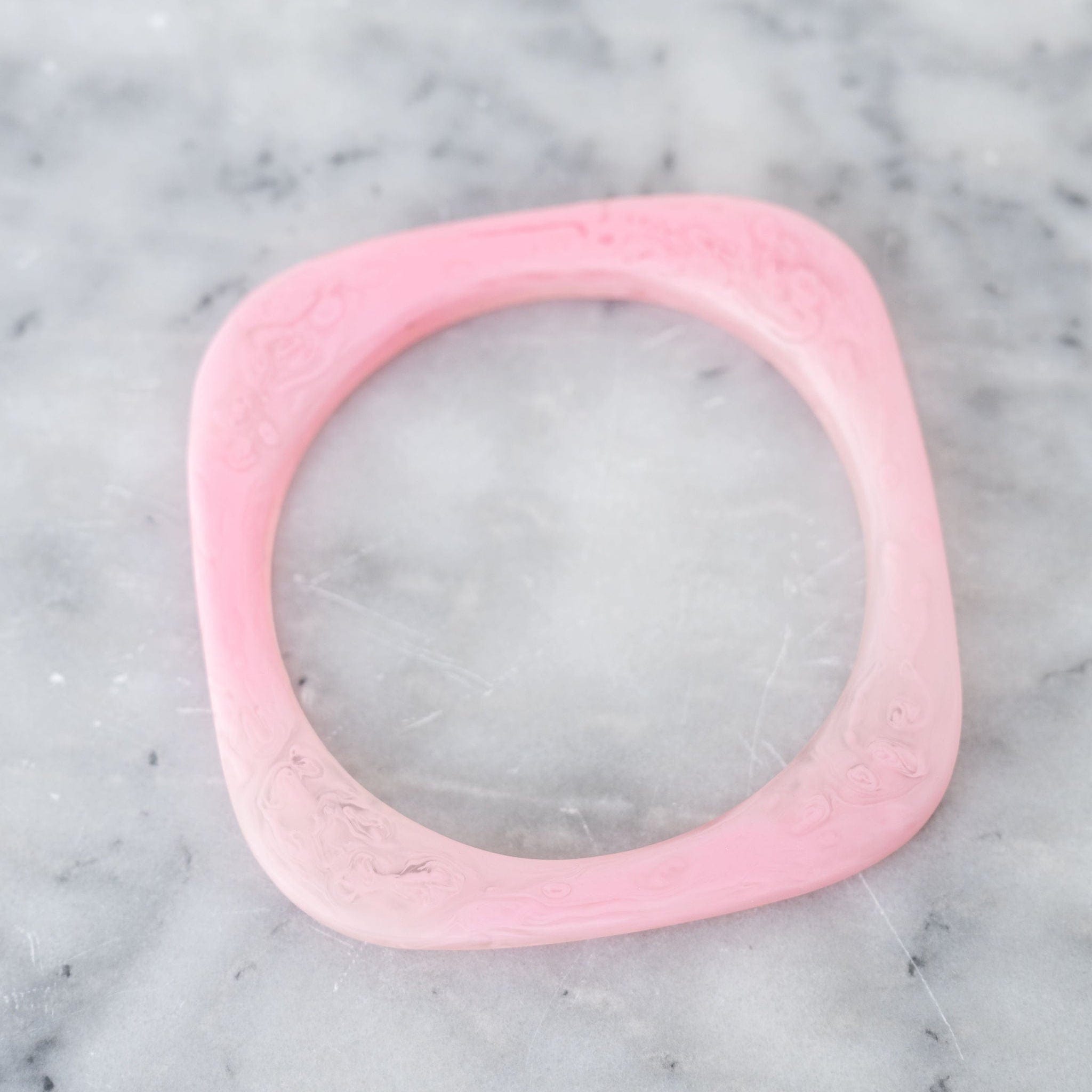 Geo Resin Stacking Bangle
