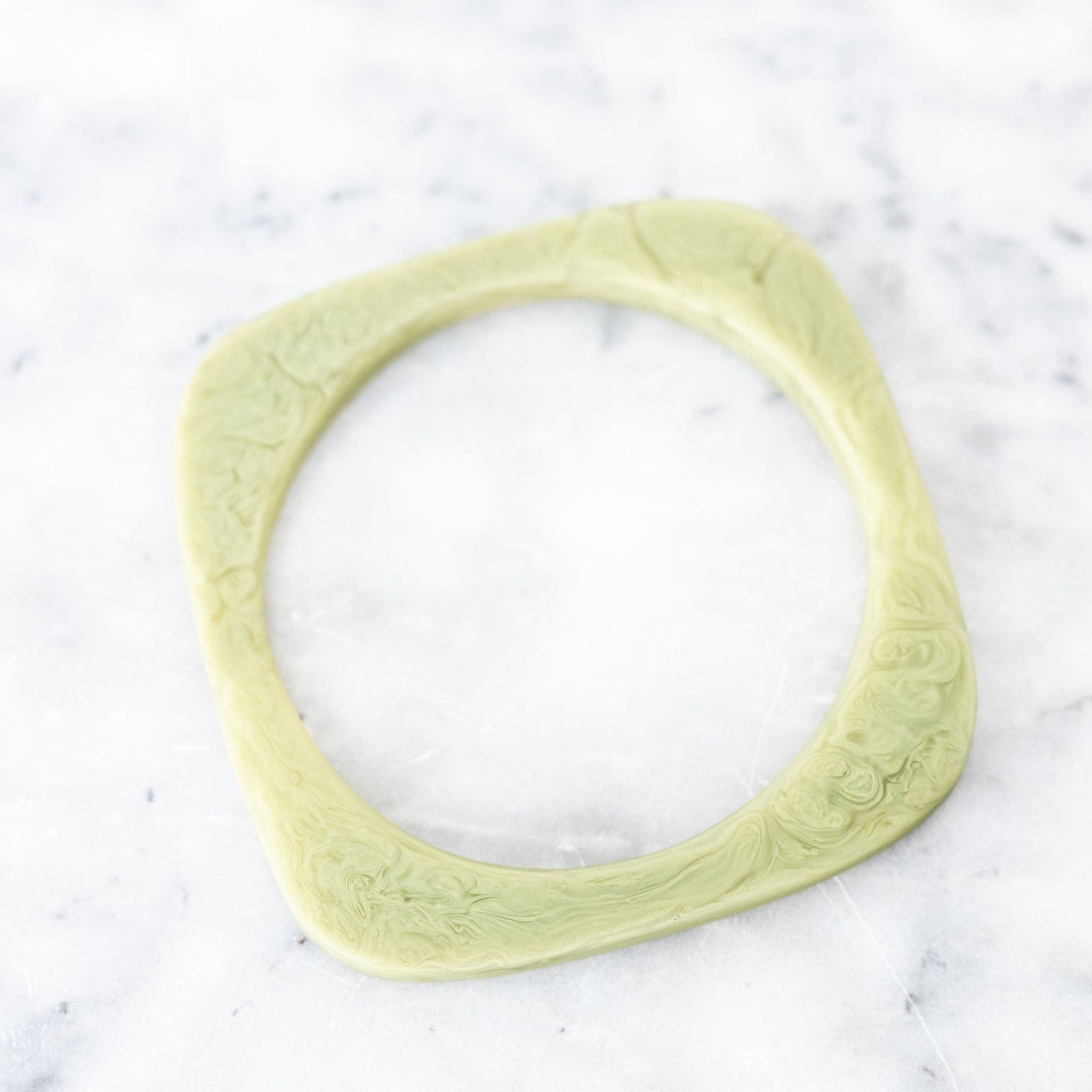 Geo Resin Stacking Bangle