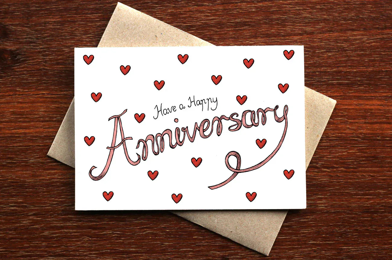 Anniversary Hearts | Anniversary Card