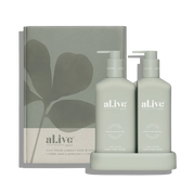 Compact Bathroom Duo Wash + Lotion | Ivory Bloom