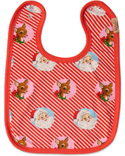 I Love Christmas Spot Organic Cotton Bib