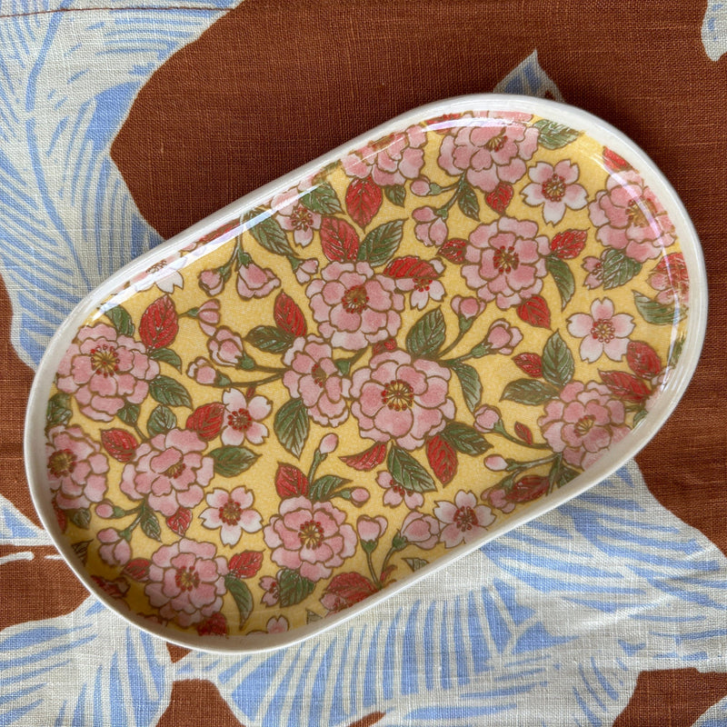 Small Plate With Pattern