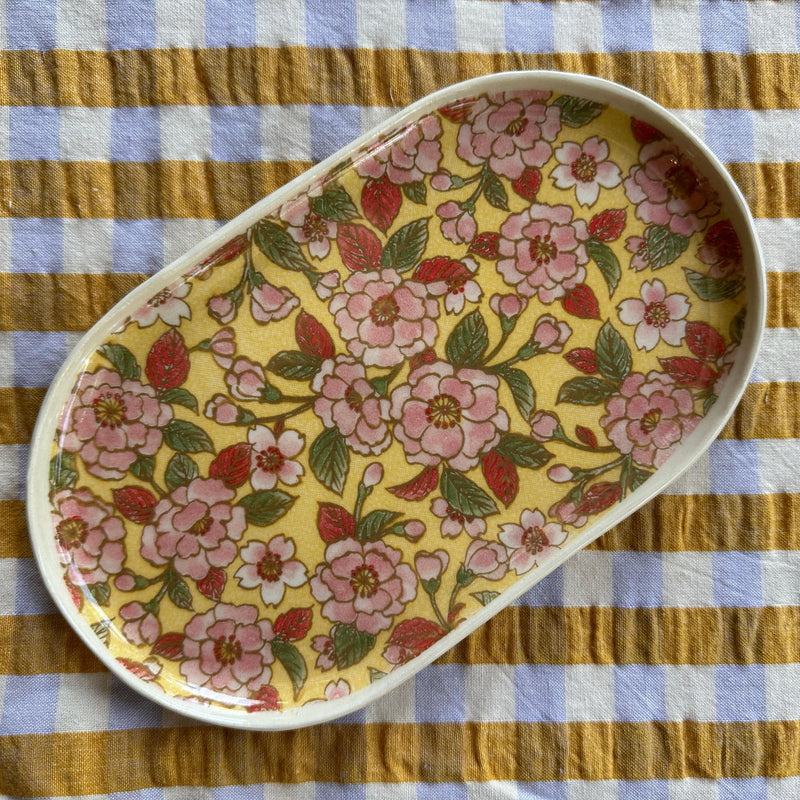 Small Plate With Pattern