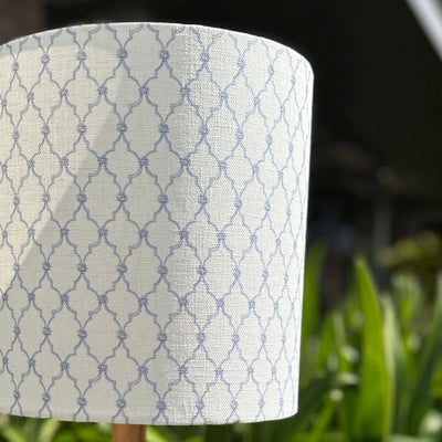 Delft Blue Mini Lattice Small Shade - 25cm D x 25cm H