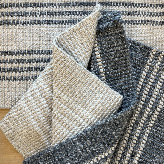 Franklin Outdoor Nat/White Doormat