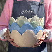Scalloped Bowl | Pink Champagne