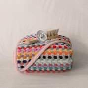 Pompom Turkish Cotton Hooded Baby Towel - Candy